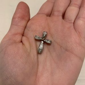 Swarovski cross pendant
